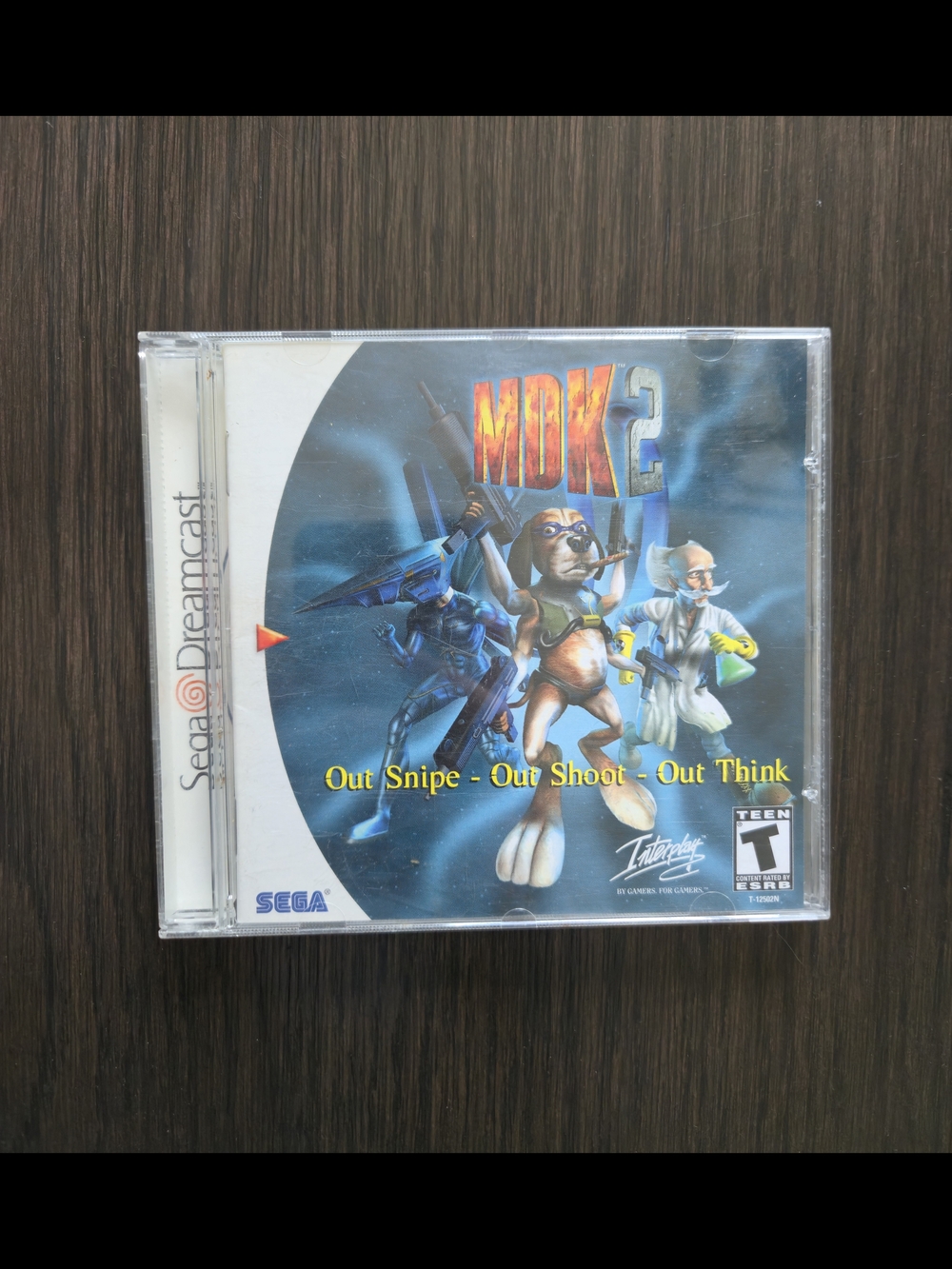 MDK 2 Sega Dreamcast Video Game Third Person Shooter Interplay Complete